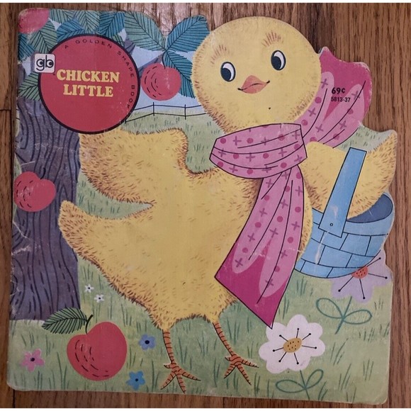 None | Toys | Chicken Little Golden Shape Book Illustrated By Ruth ...